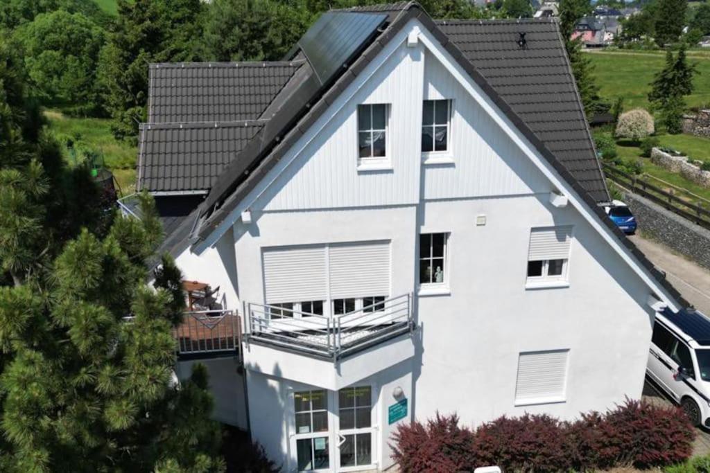 Ferienwohnung Fischer Mit E-Ladestation Direkt Am Haus Schwarzenberg  Exterior photo